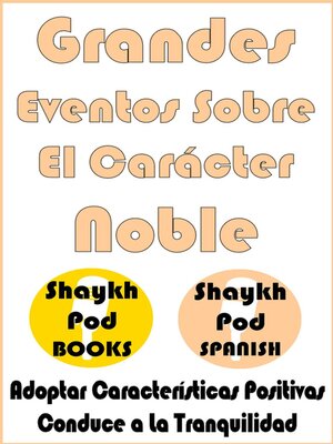 cover image of Grandes Eventos Sobre El Carácter Noble--Great Events on Noble Character